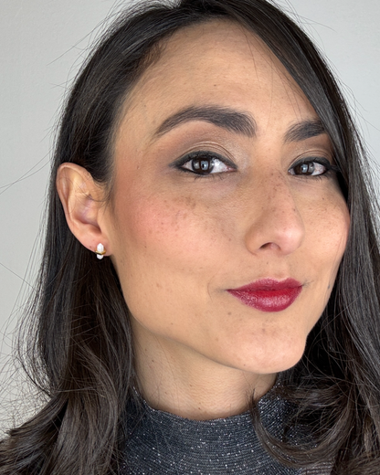 Pendientes Obelisco - Piedra Luna