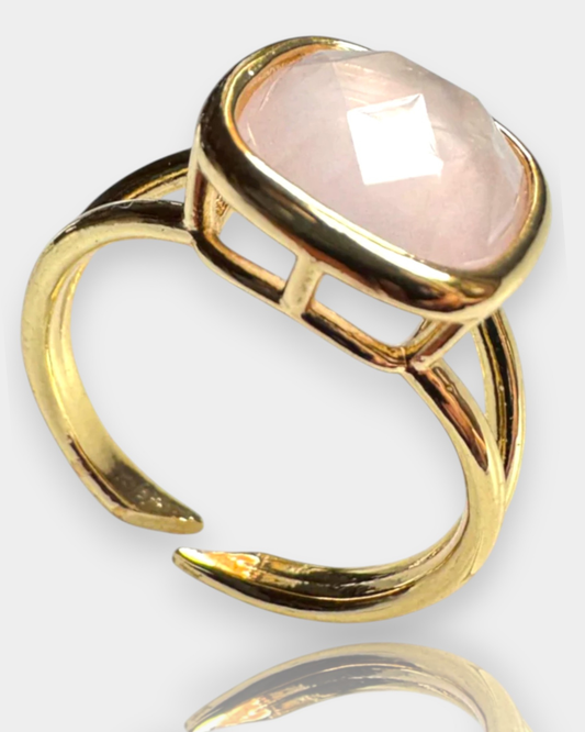 Living Essence Ring - Rose Quartz