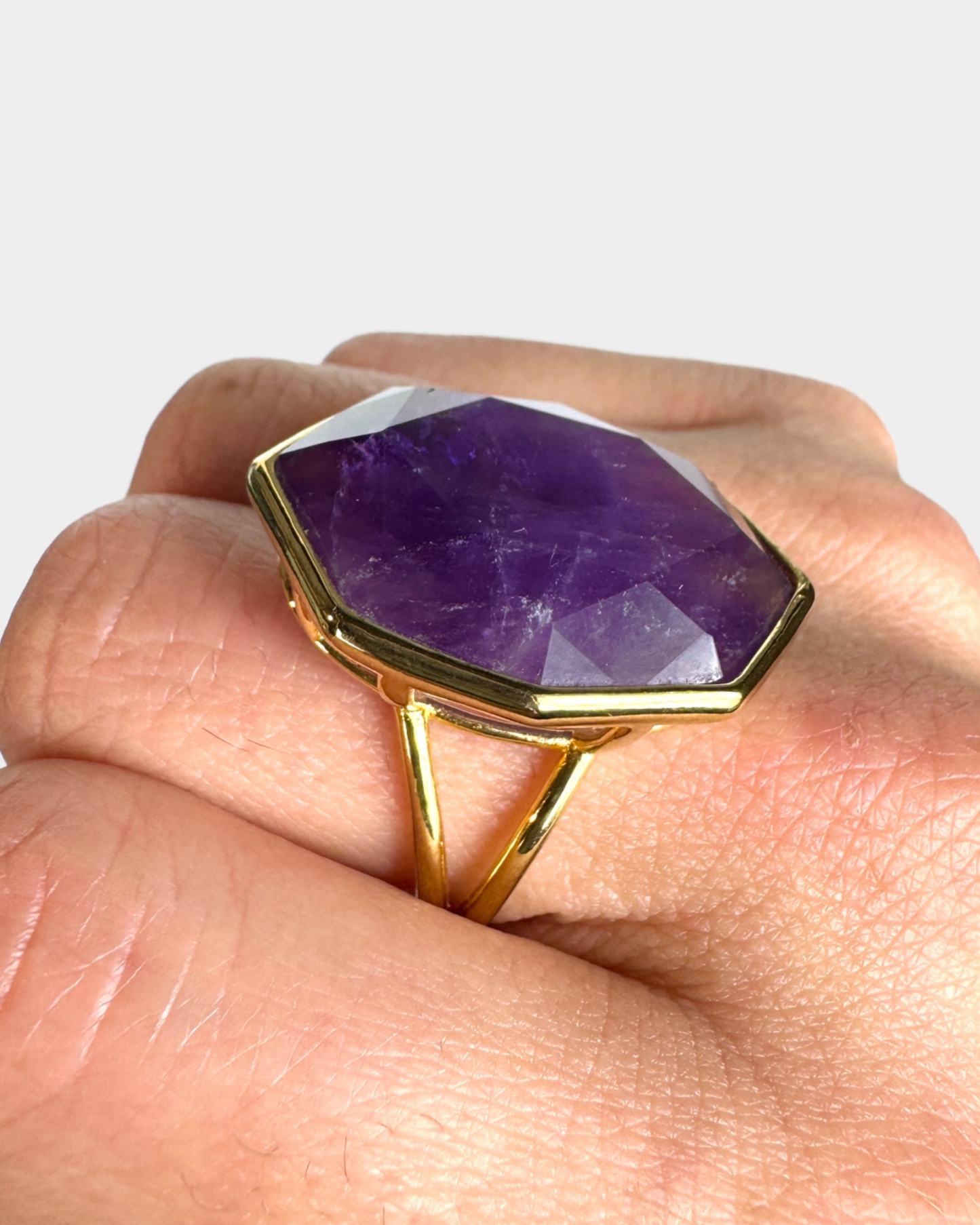 Anillo Presencia - Amatista