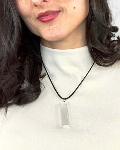 Collar Luz Purificadora - Selenita