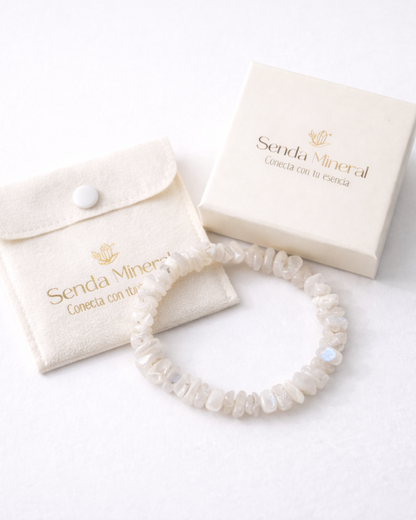 Pulsera Ciclo Lunar – Piedra Luna