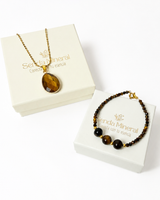 Conjunto Golden Energy - Ojo de Tigre
