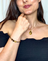 Conjunto Golden Energy - Ojo de Tigre