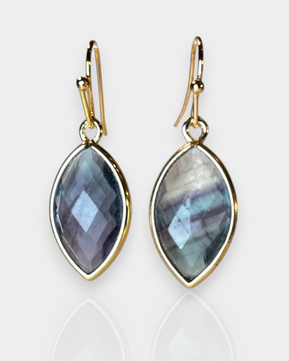 Pendientes Luz Serena - Fluorita
