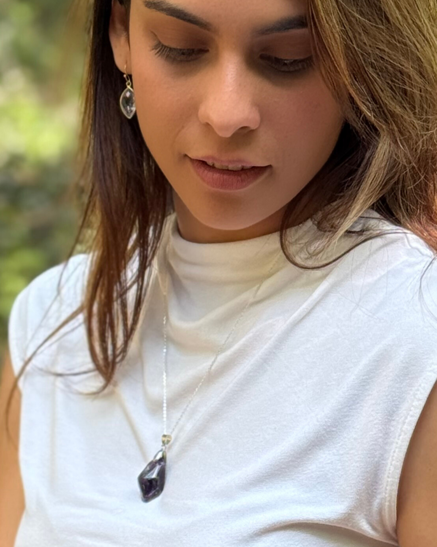 Collar Sueño Violeta - Amatista