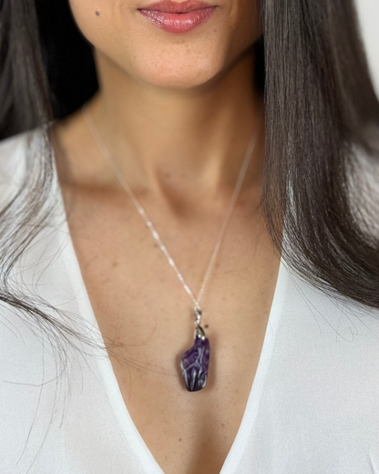 Collar Sueño Violeta - Amatista