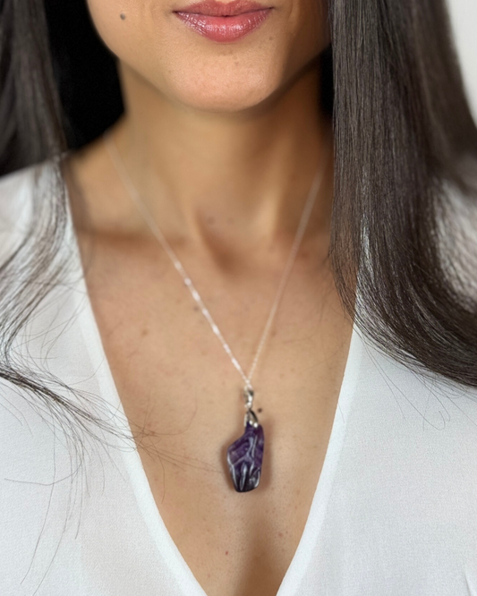 Collar Sueño Violeta - Amatista