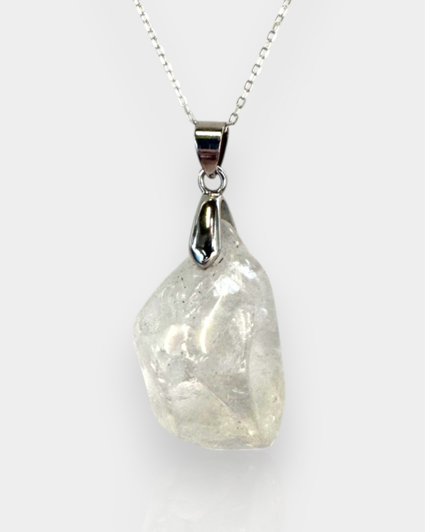 Collar Canal de Luz - Cuarzo Cristal