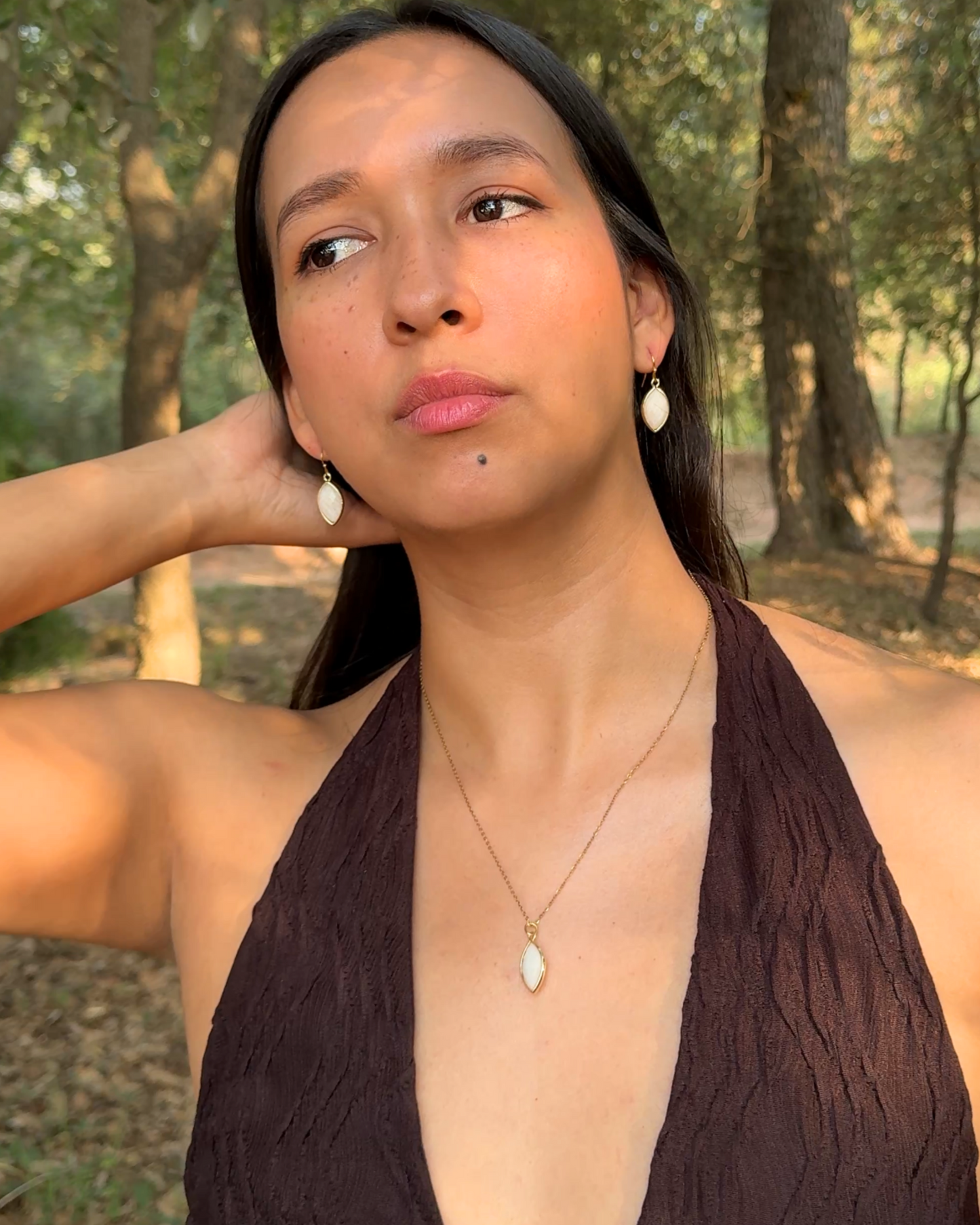 Collar Luz Serena - Piedra Luna