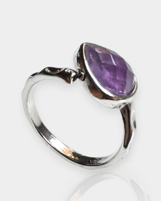 Anillo Portal Interno - Amatista