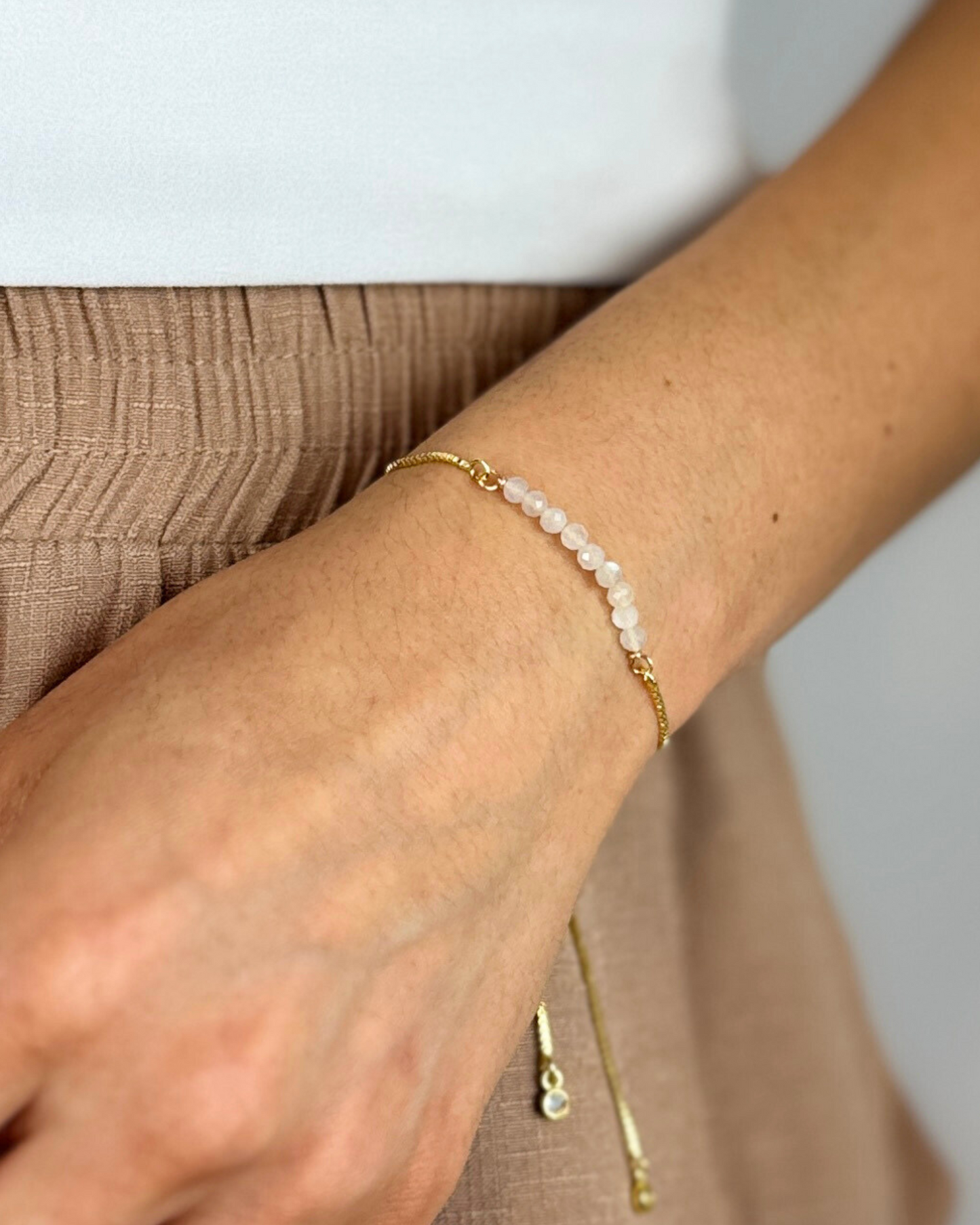 Pulsera Esencia Sutil - Piedra Luna