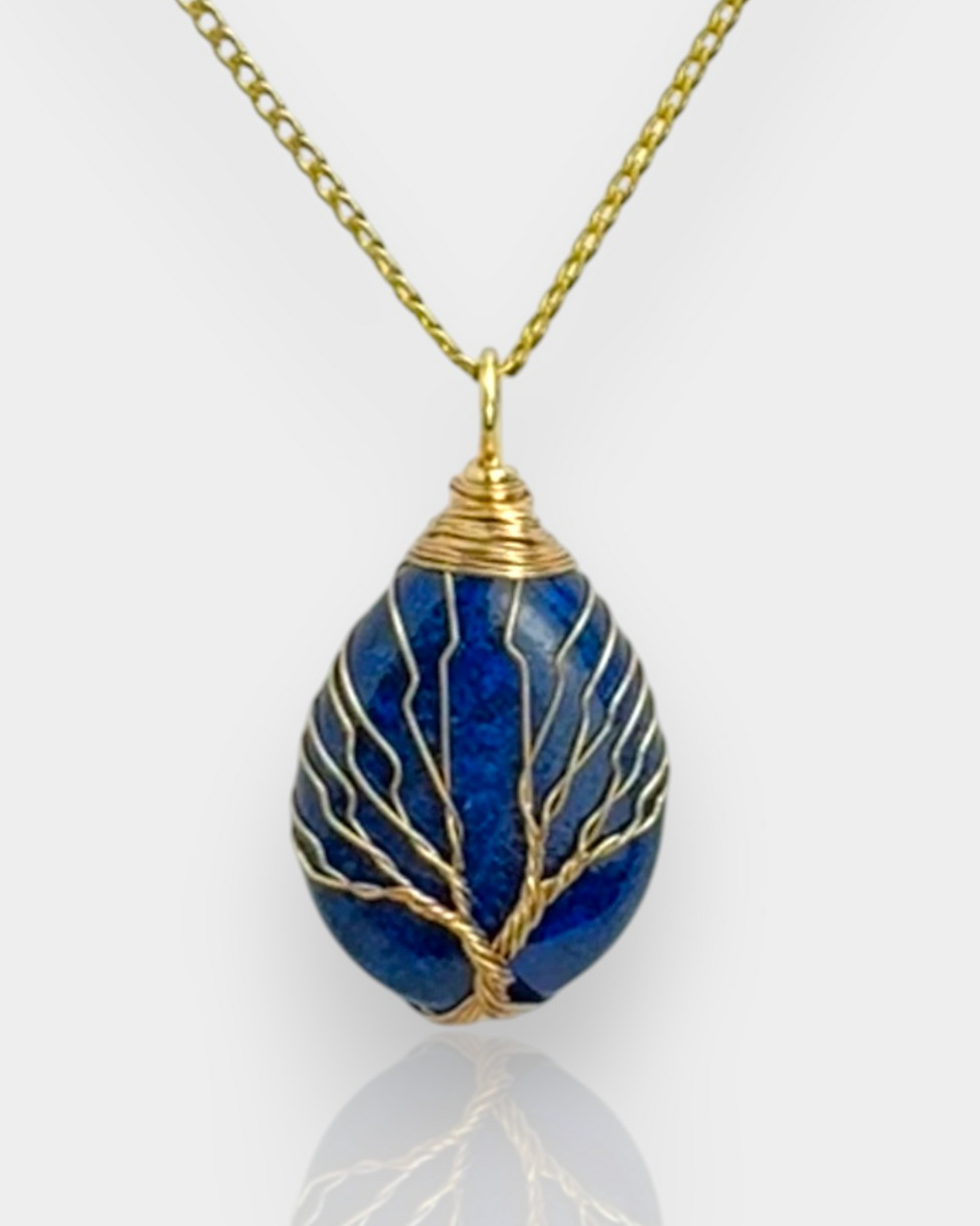 Collar Árbol de la Vida - Lapislázuli