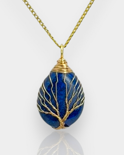 Collar Árbol de la Vida - Lapislázuli