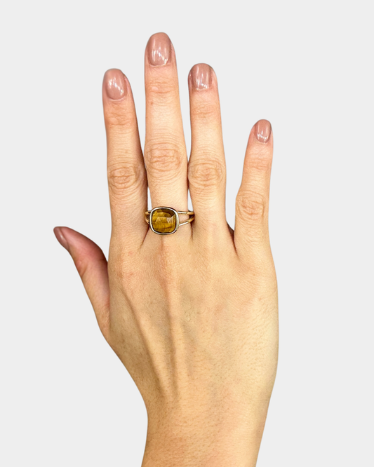 Anillo Esencia Viva - Ojo de Tigre