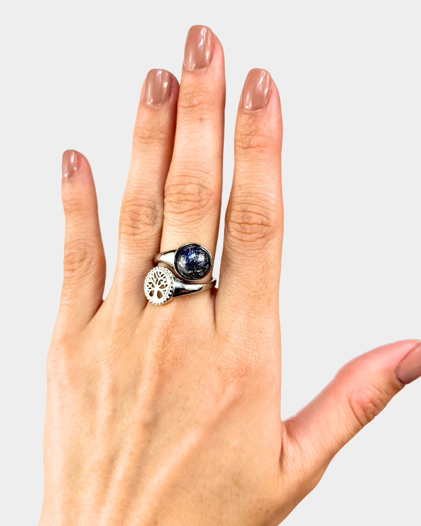 Anillo Portal de Luz - Lapislázuli