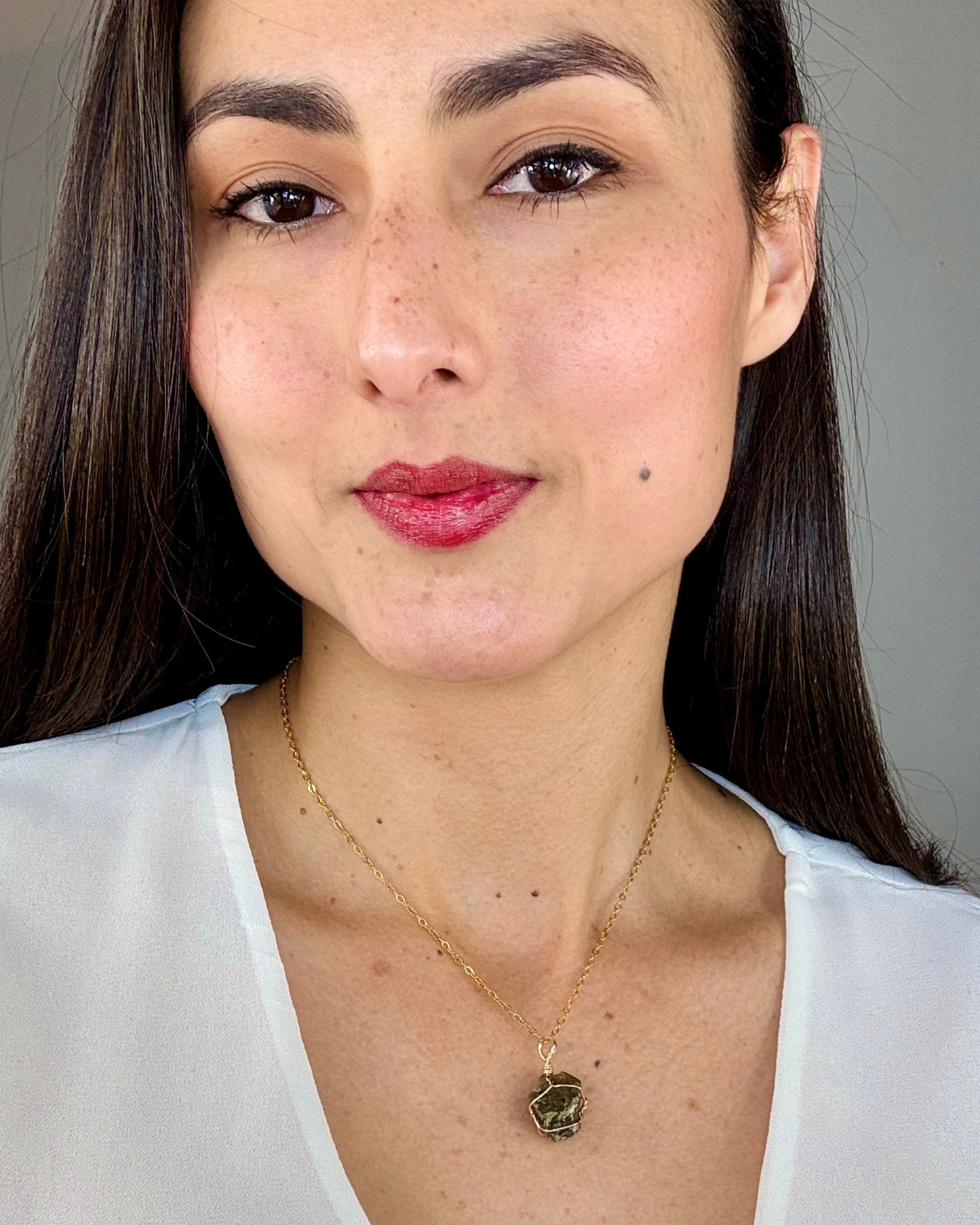 Collar Brillo Interior - Labradorita