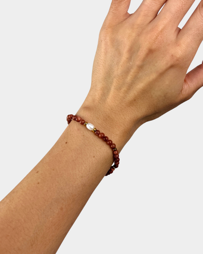 Pulsera Calma Serena - Aventurina Marrón