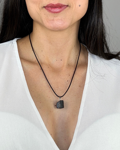 Collar Fuerza Interior - Turmalina Negra