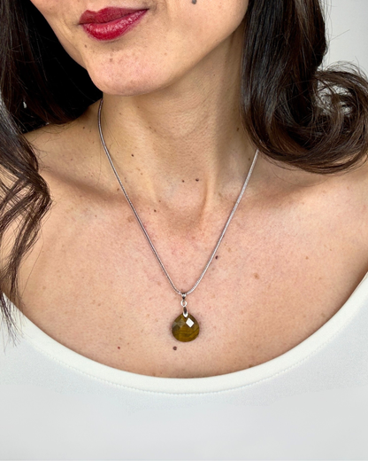 Collar Protección y Poder - Ojo de Tigre