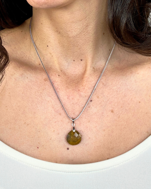 Collar Protección y Poder - Ojo de Tigre