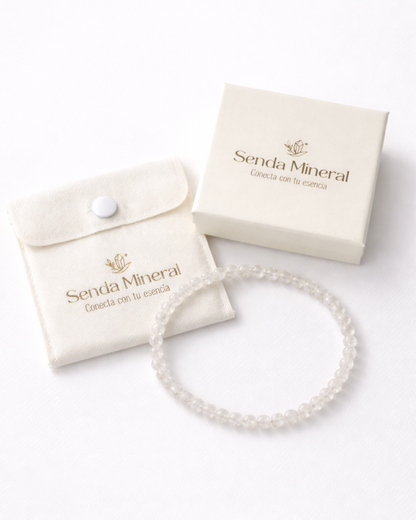 Pulsera Esencia Lunar -  Piedra Luna