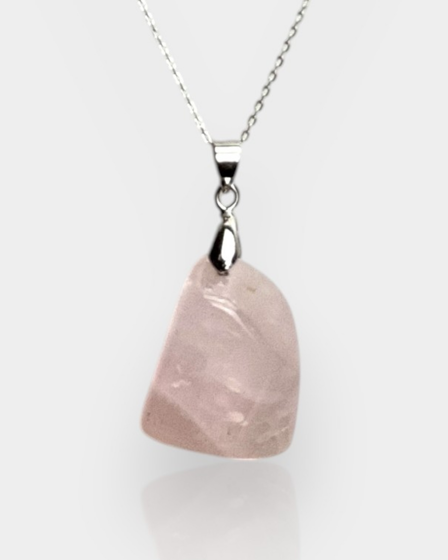 Collar Alma Rosa - Cuarzo Rosa